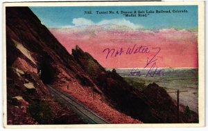 13949 Tunnel No. 5, Denver & Salt Lake Railroad, Colorado - Moffat Road