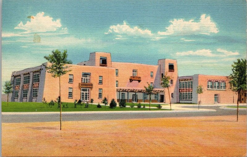 Administration Building University of New Mexico Albuquerque NM Postcard PC190