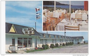 2-views,  Motel Etoile D'Or,  Riviere-a-Claude,  Gaspe Nord,  Quebec,  Canada...