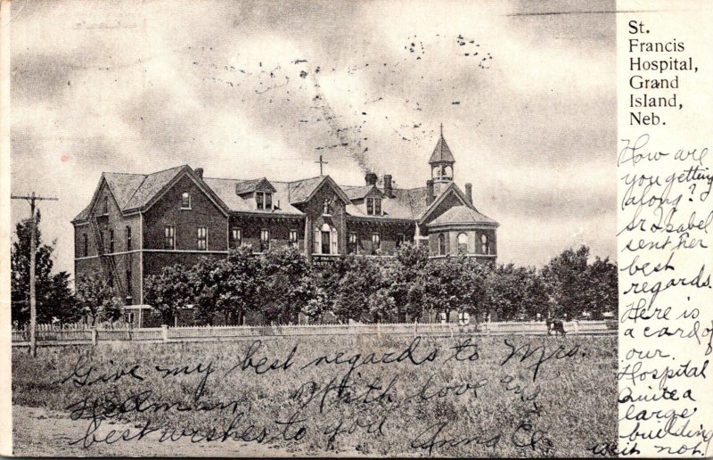 Nebraska Grand Island St Francis Hospital 1908