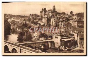 Old Postcard Uzerche Vue generale