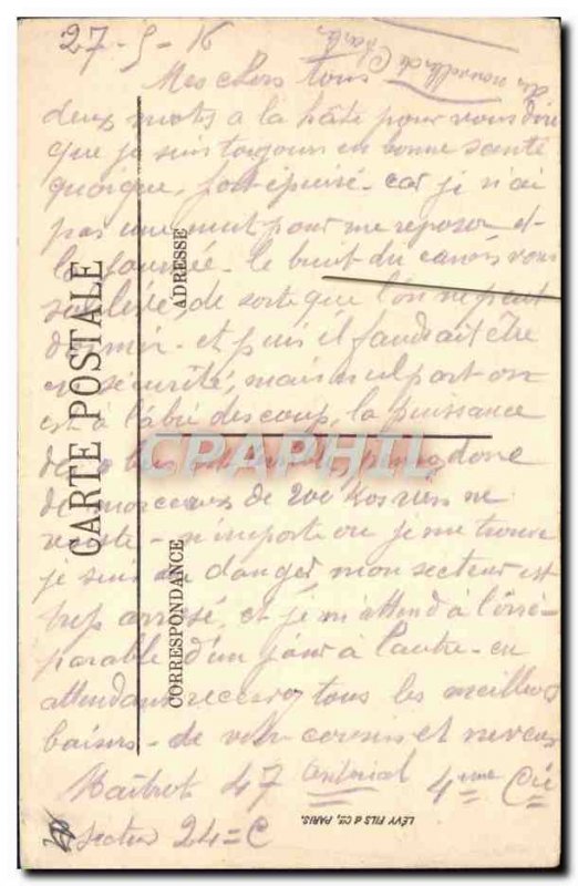 Old Postcard Verdun Porte Chaussee