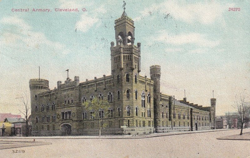 CLEVELAND, Ohio, PU-1910; Central Armory