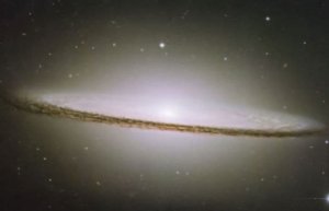 Sombrero Galaxy Messior 104 Planet Dust Space Astronomy Postcard