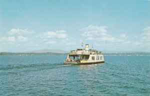 Lake Champlain NY, New York - M.V. Adirondack Scenic Ferry Vermont to NY