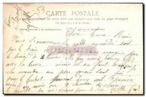 Old Postcard Mayenne Montenay Chateau