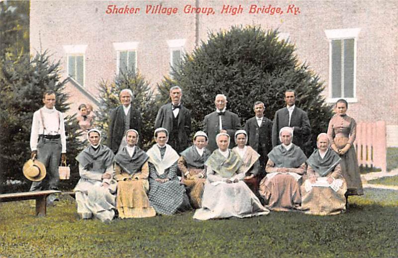 Shaker Village Group High Bridge, Kentucky USA Shaker Unused 