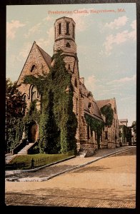Vintage Postcard 1907-1915 Presbyterian Church, Hagerstown, Maryland (MD)