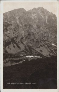 Slovakia Vysoke Tatry Sliezska Chata Vintage RPPC C139