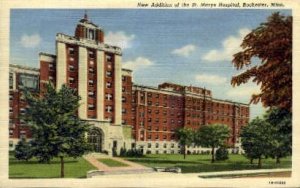 New Addition of the St. Mary's Hospital in Rochester, Minnesota