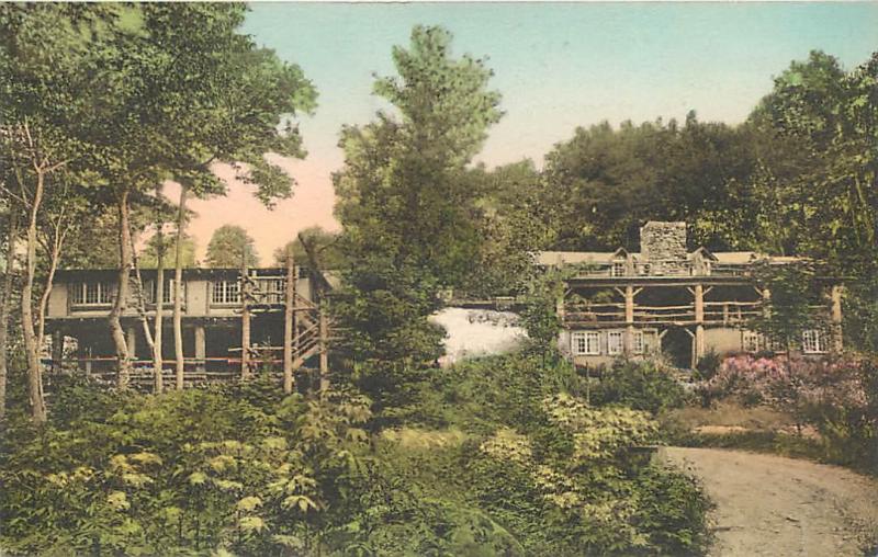 RUTLAND, Vermont  VT   LONG TRAIL LODGE  Green Mountain Club  Albertype Postcard