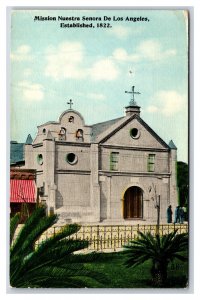 Mission Nuestra Señora De Los Angeles Pecos New Mexico NM UNP DB Postcard H25