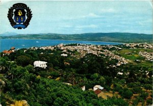 CPM AK MAROC - TANGER-Armoiries de la Ville et Vue générale de la baie (329096)