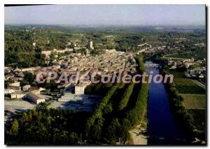 Postcard Modern Sommieres Panoramic View Of The Roman Cite