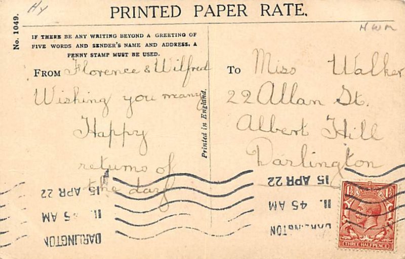 Child Playing Toy Doll 1915 