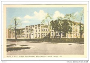 Prince of  Wales College, Charlottetown, Prince Edward Island, Canada, 30-50s