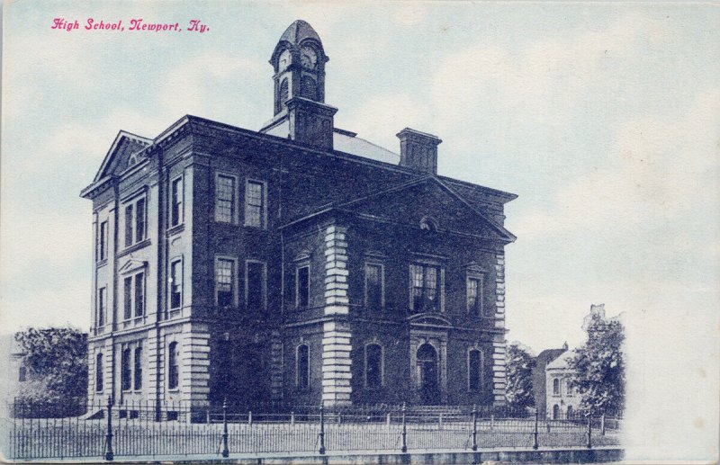 Newport KY High School Unused Postcard G50