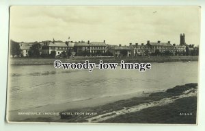 tp9943 - Devon - Barnstable Imperial Hotel, taken from across River - Postcard
