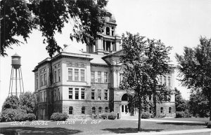 Court House real photo Vinton, Iowa