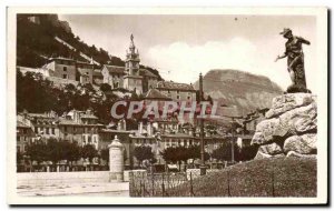 Old Postcard Grenoble Quai De La Republique La Vedette Gauloise