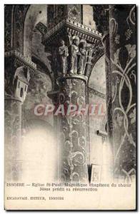 Old Postcard Issoire Church St Paul Beautiful Capital of choir Jesus predicte...