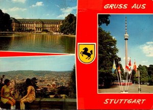 Germany Gruss Aus Stuttgart Multi View 1974