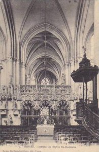 France Troyes Interieur de l'Eglise Sainte Madeleine