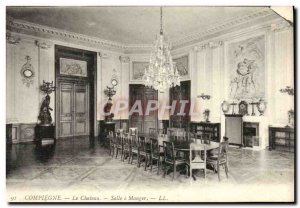 Old Postcard Compiegne The castle Dining room