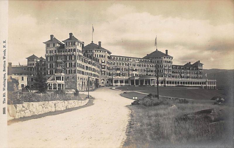 Bretton Woods NH The Mt. Washington Hotel RPPC