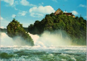 Rhine Fall with Schloss Laufen Switzerland PC528