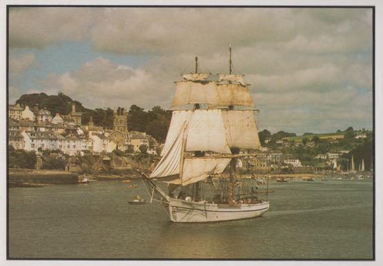 Maria Asumpta Tall Ship Postcard