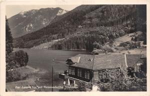 B7164 Austria NO Der Lunzer See mit Terassenkaffe 1931