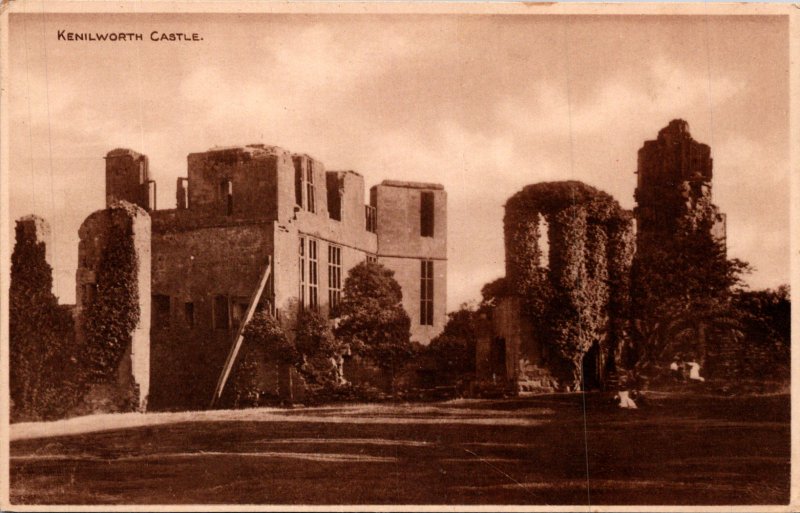 Kenilworth Castle lot of 8 UK vintage Postcard