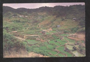 BRINCHANG CAMERON HIGHLANDS MALAYSIA BIRDSEYE VIEW POSTCARD NICE STAMPS