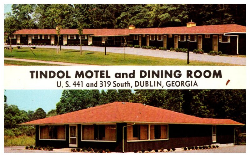 Georgia Dublin  Tindol Motel and Dining Room