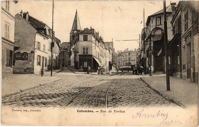 CPA Colombes Rue de Verdun (1314225)