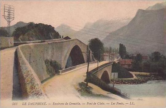 France Le Dauphine Grenoble Pont de Laix Les Ponts