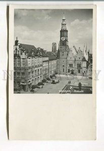 485465 POLAND Wroclaw City Hall Truck Vintage photo postcard