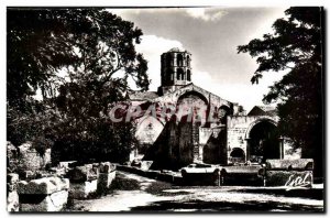 Old Postcard Arles Alyscamps Church of Saint Honorat