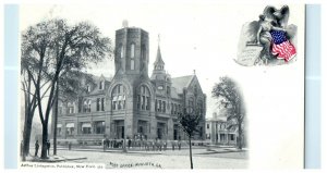 1905 Scene at Post Office, Augusta Georgia GA Antique Unposted Postcard