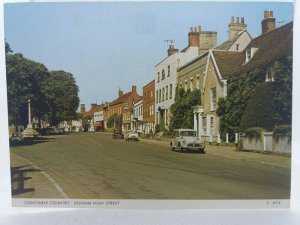 Vintage Postcard Constable Country Dedham High Street Essex