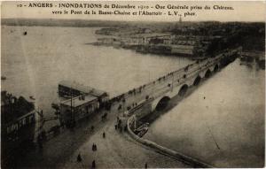 CPA ANGERS Inondations de Decembre 1910-Oue générale prise du Chateau (296635)