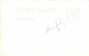 F52/ Blaney Park? Michigan RPPC Postcard c1930s Queen Steamboat Dock