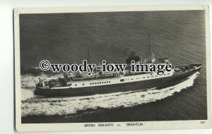 f0160 - British Railways Ferry - Brighton - postcard