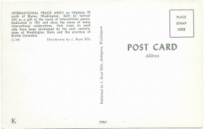 US Blaine, Washington, International Peace Arch.