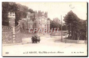 Old Postcard Le Havre a villa in Sainte Adresse