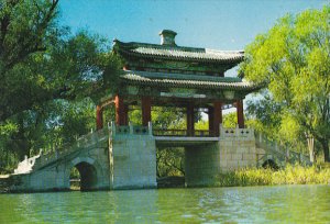 China Peking Mirror Bridge In The Summer Palace