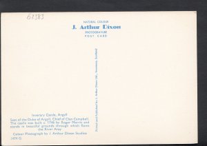 Scotland Postcard - Inverary Castle, Argyll     B2383