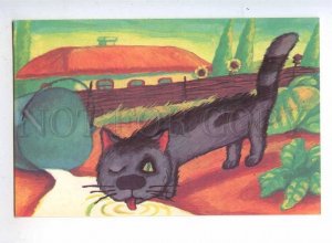 239931 RUSSIA Chuguevskiy cat animated cartoon There was a dog old postcard