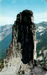 Idaho Chimney Rock Seen From Priest Lake